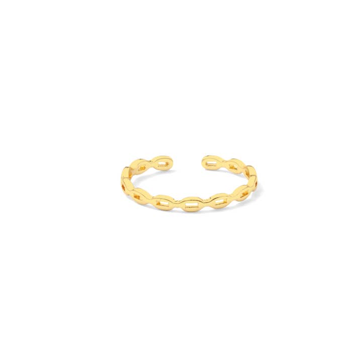 Splendid Iris - Wholesale Band/Stacked Ring - Super Delicate Adjustable Simple Ring