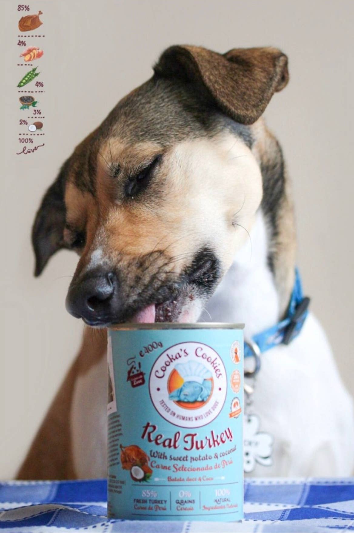 Belpharmed bv: Cooka's Cookies & Sensidog - Wholesale Pet Treats - Dog - Real Turkey - Natural Humid Dog Food3