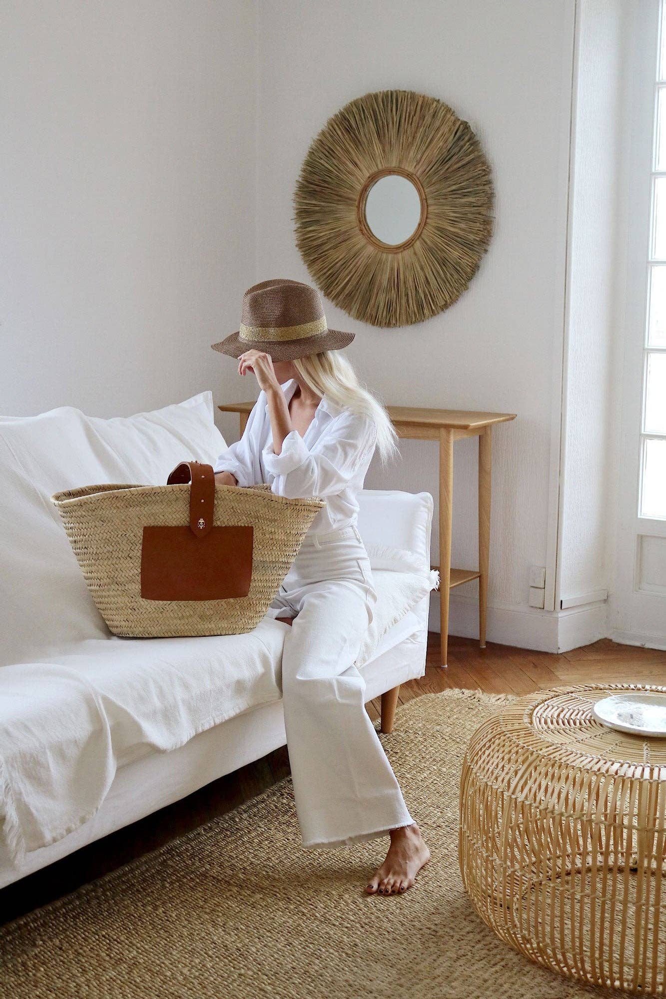 Lastelier - Wholesale Beach Bag - Tulum Elegant Handmade Woven Palm Beach Bag7