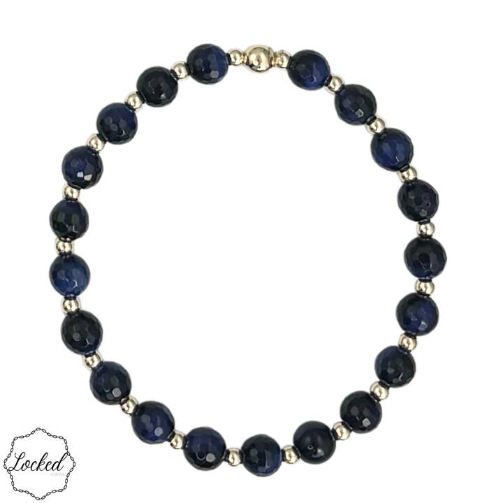 Wild & Free - Blue Tiger Eye - 693 for wholesale by Locked by Lula 'n' Lee