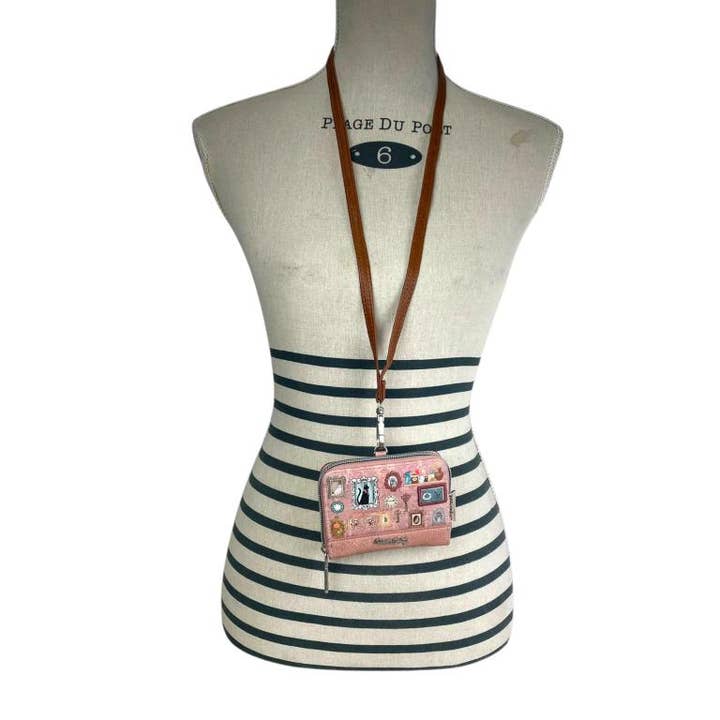 Chenson & Gorett - Wholesale Coin Purse - Women's - Sweet Candy Wallet with Cat Design and Long Handle B2B Sale5