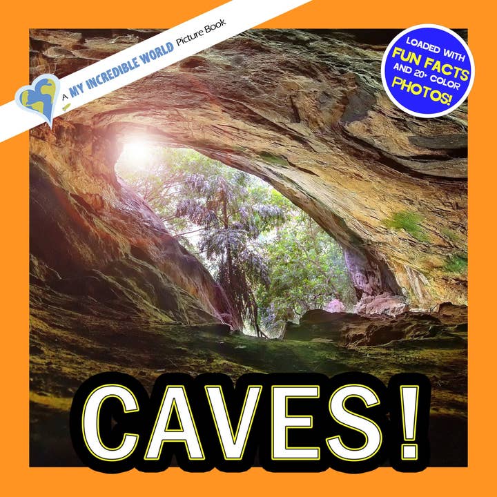 Caves! A My Incredible World Picture Book for Children for wholesale by My Incredible World