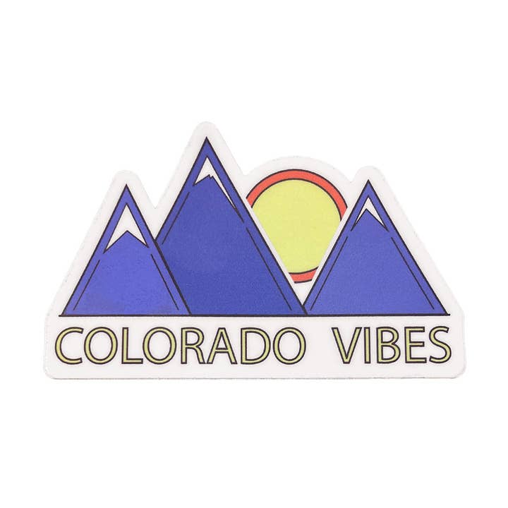 Colorado Vibes Sticker for wholesale by Akinz