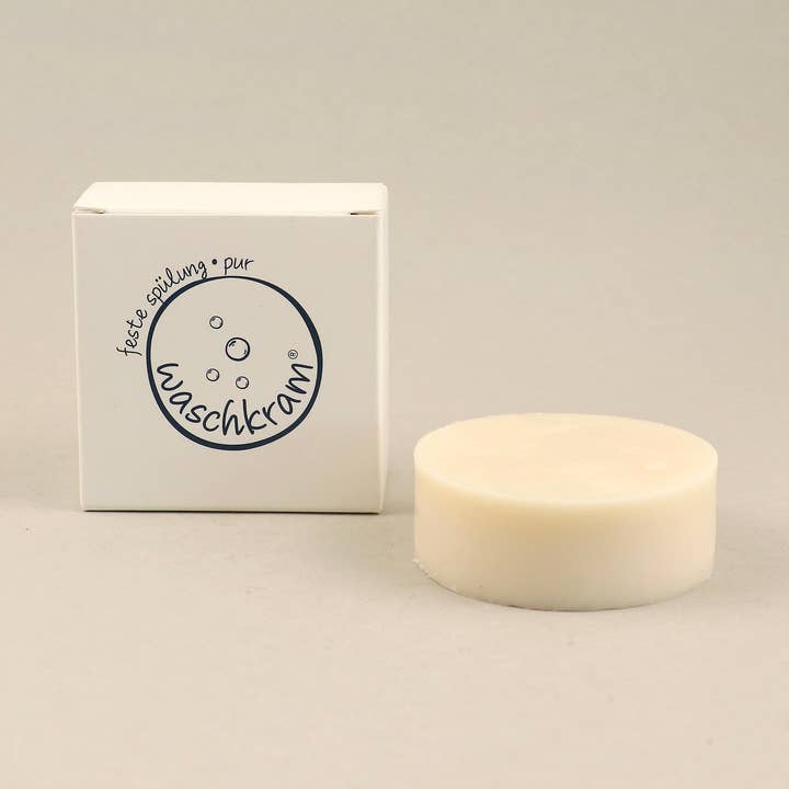 après-shampoing solide • pur (sans parfum) (40g) pour la vente par waschkram UG