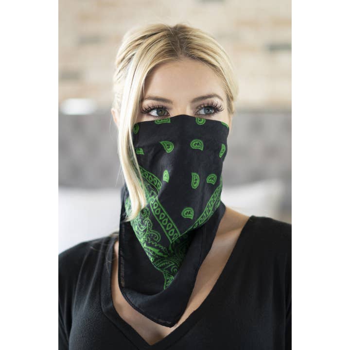MYS Wholesale Inc - Wholesale Bandana - Women's - Paisley Print Bandana