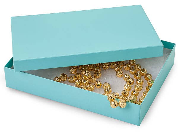Aqua Blue Jewelry Gift Boxes for wholesale on Faire5
