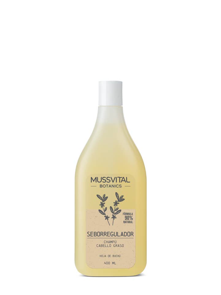 Mussvital Botanics Shampoo Talgregulierend 400 ml für den Großhandel von Peroxfarma, S.A.