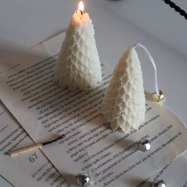 Project Helios - Wholesale Novelty Candle - Christmas tree candle, soy wax, Christmas decoration2