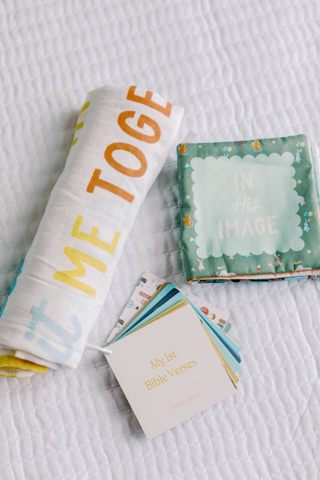 Tiny Theologians - Wholesale Bedding Blanket - Kids & Baby - Psalm 139 Muslin Baby Blanket15