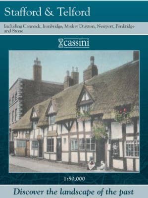 Herziene Serie 1902 Stafford & Telford OS127 Historische Kaart voor wholesale door Boon Books