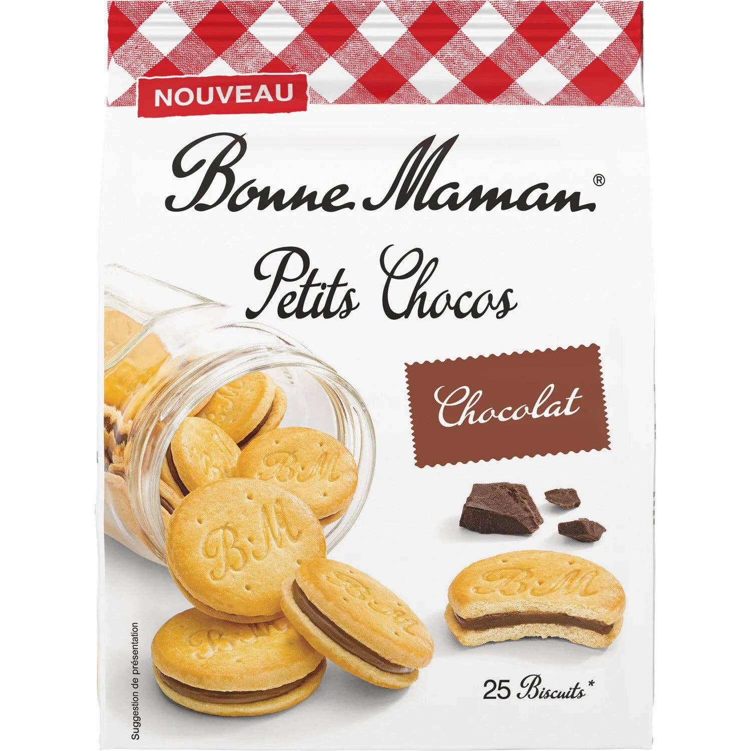 Amuse Bouche - Wholesale Cookie - Bonne Maman Chocolate chip cookies 250g0