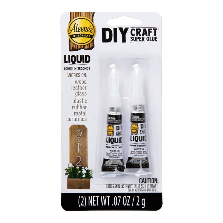 Aleenes DIY Craft Super Glue Liquid .07 oz. 2 Pack for wholesale by Ilovetocreate