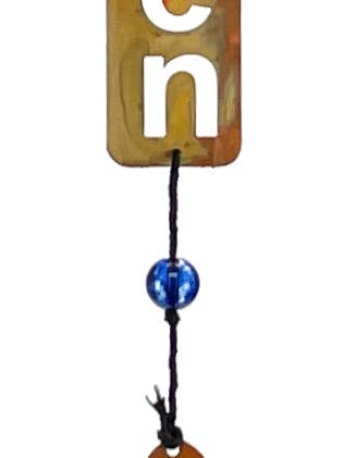 Cloche de jardin en fer, 22 po, cuivre flammé pour la vente par Jafsons International