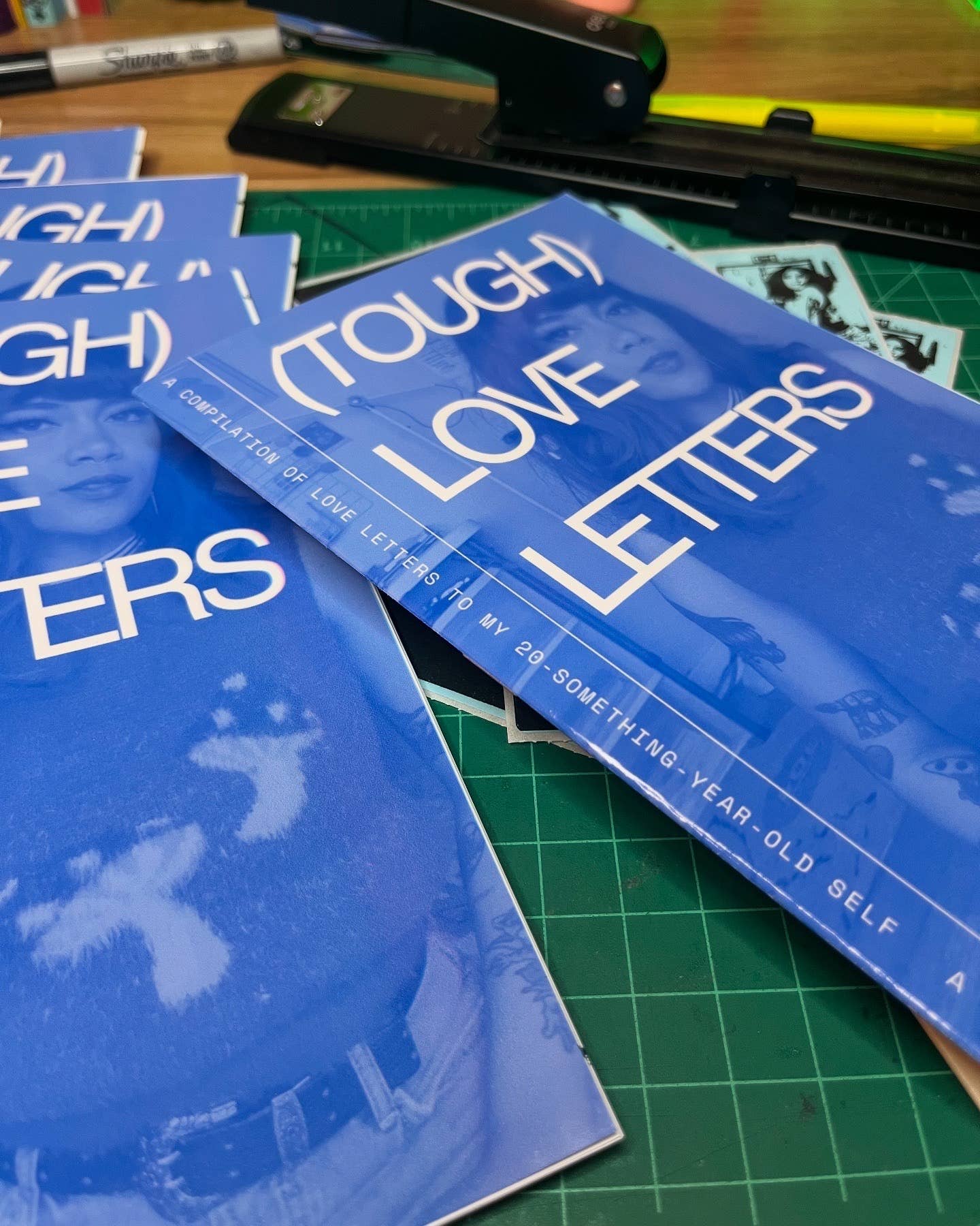 Bre’s Tiny Print Shop - Wholesale Reference - (Tough) Love Letters Zine 1