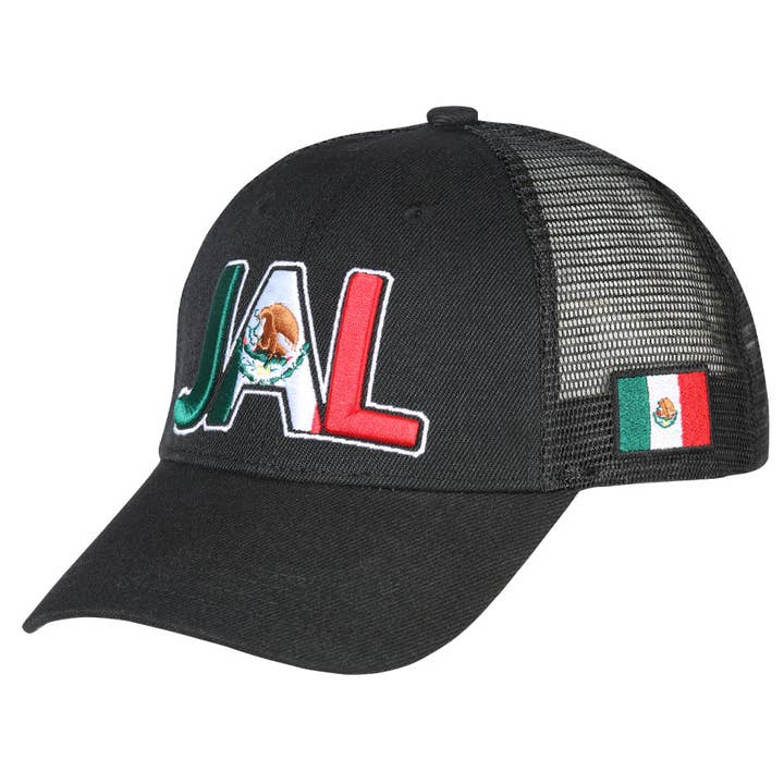 El General Western Wear - Wholesale Trucker Hat - Unisex - El General CB/JAL Hat- Black 447820
