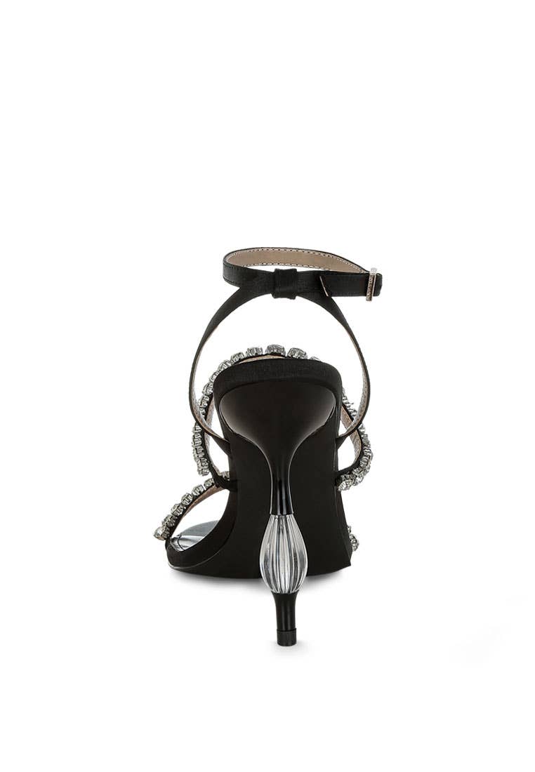 Rag Company - Wholesale High Heels - Women's - Aragon Diamante Embellished Fantasy Heel Sandals14