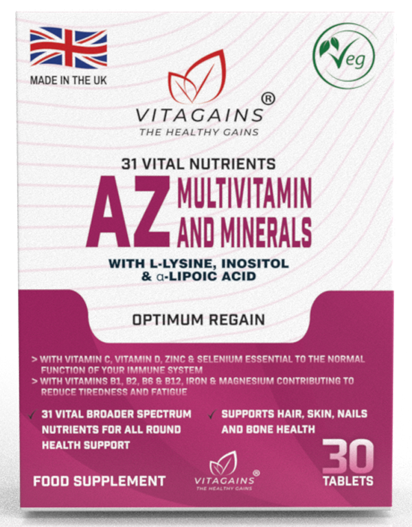 VitaGains – wholesale Oral supplement/vitamin – A-Z Multi Vitamins & Minerals1