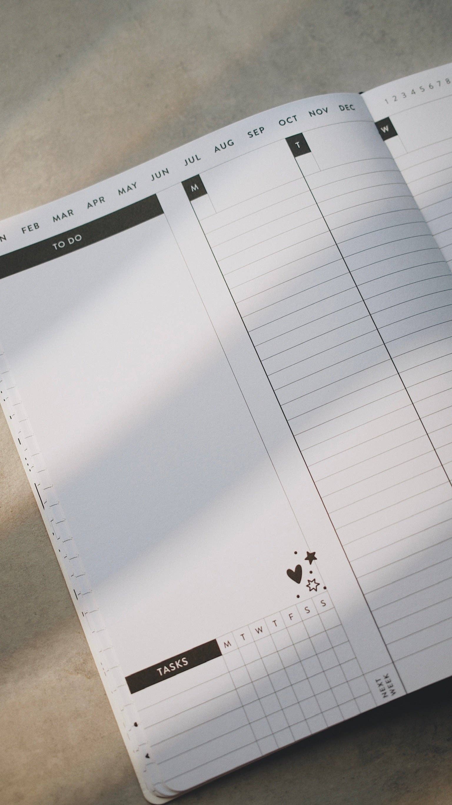 Rad & Happy - Wholesale Planner - 8x10 Undated Education Planner - Doodle Edition3