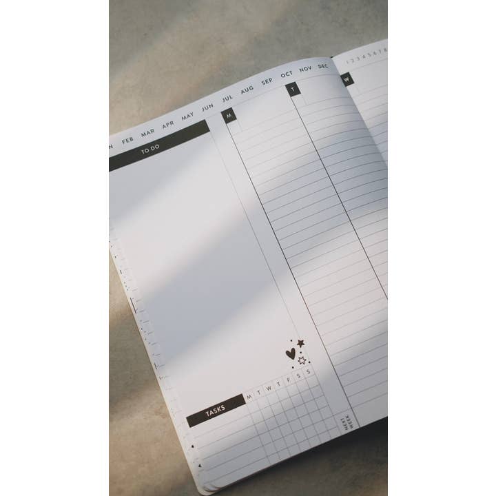 Rad & Happy - Wholesale Planner - 8x10 Undated Education Planner - Doodle Edition3