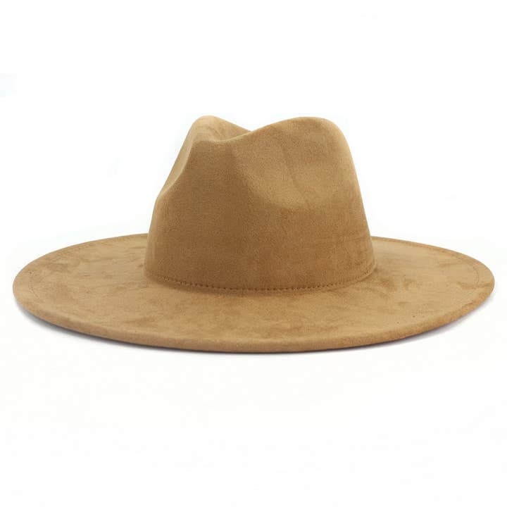 MEN'S AND WOMEN'S WIDE BRIM HATS WITH FLAT BRIM_CWAH1766 for wholesale by ACCITY