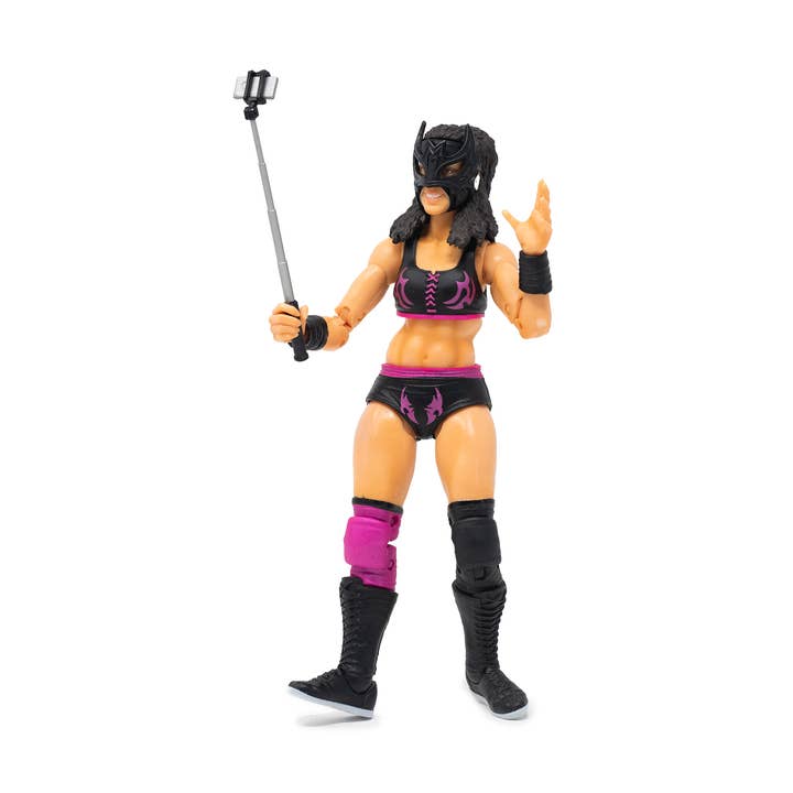Legends of Lucha Libre - Premium Collector Action Figure - Wave 2 - LADY MARAVILLA for wholesale by Boss Fight Studio Llc