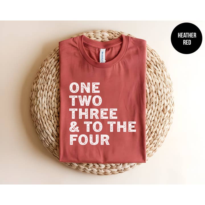 The Shirt Republic - Wholesale T-Shirt (Graphic) - Unisex - One Two Three and to the Four