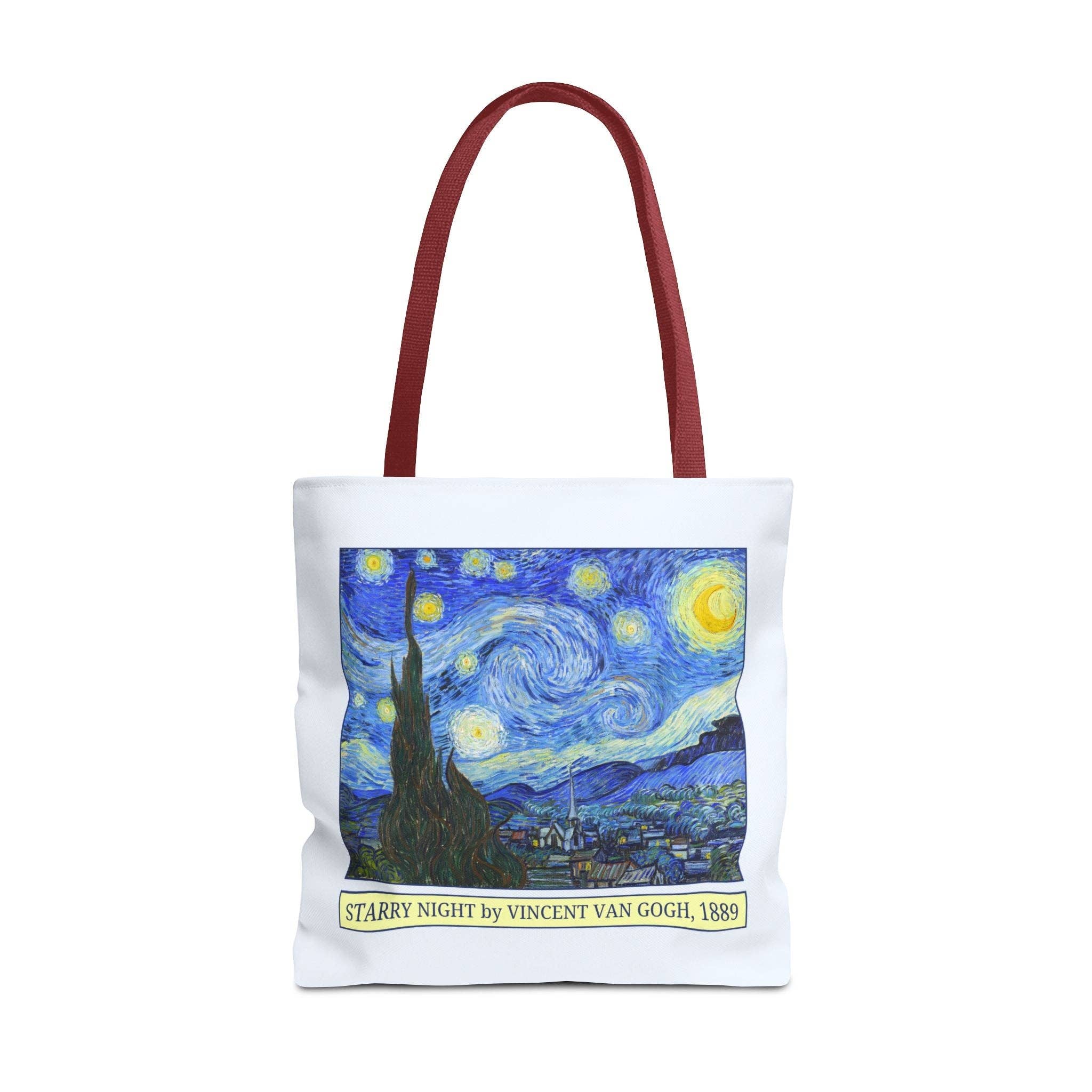 Opal and June - Wholesale Tote Bag - Women's - Starry Night by Vincent Van Gogh Art History Tote Bag5