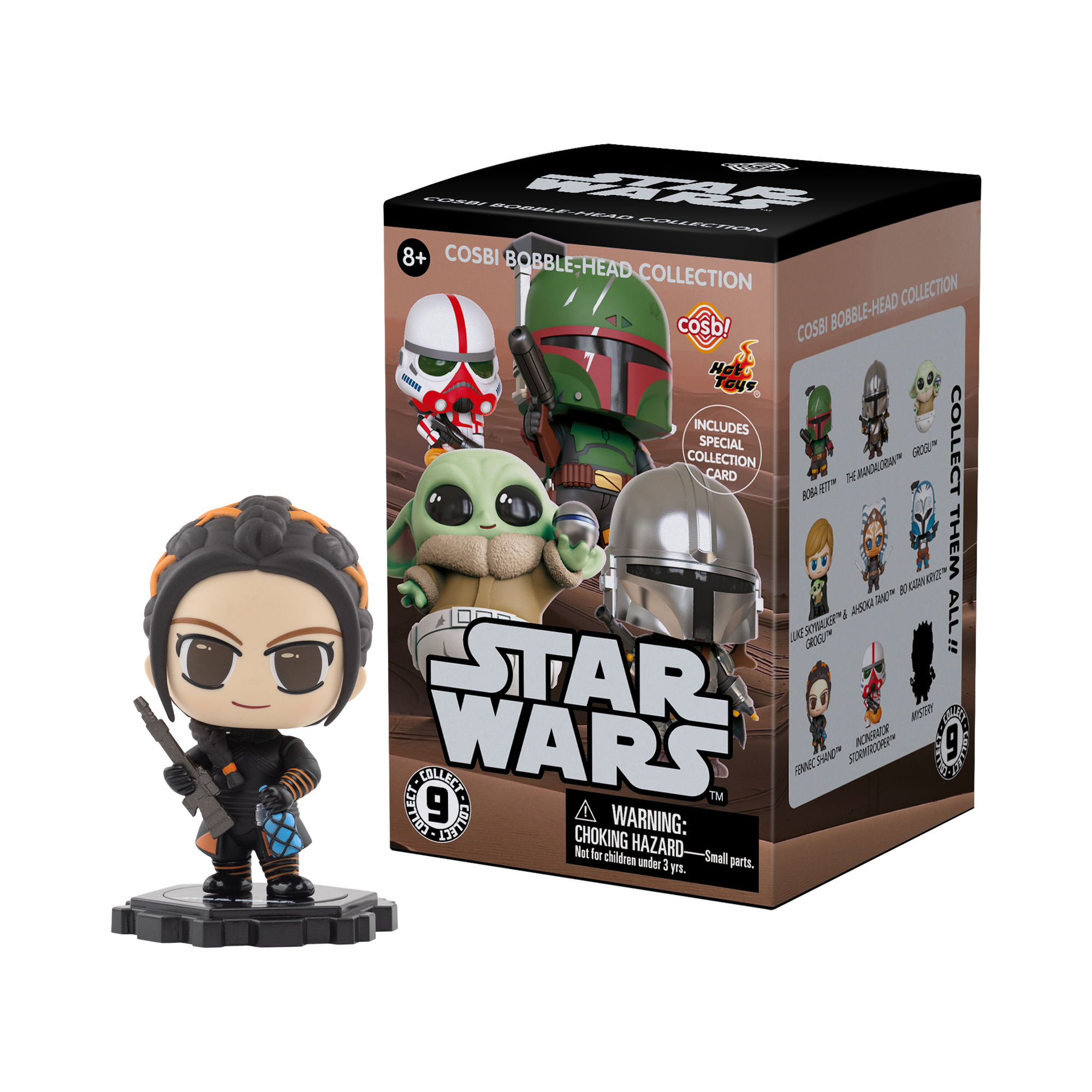 Toys Matter Inc. - Wholesale Figurine Toy - Kids - Star Wars Cosbi Bobble Head Collection - Case of 8 Blind Box5