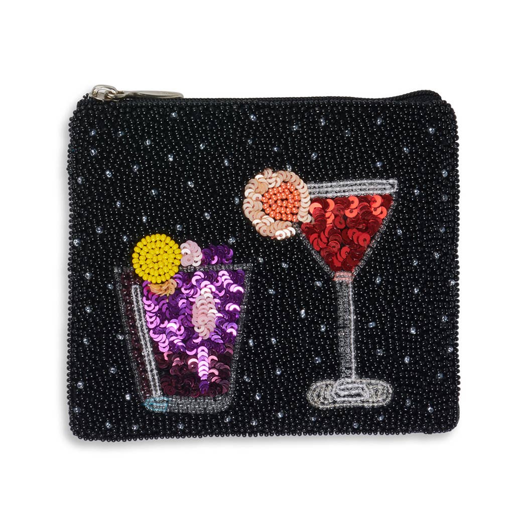 Bamboo Trading Company - Wholesale Coin purse – Women’s - Essential Pouch Cocktails