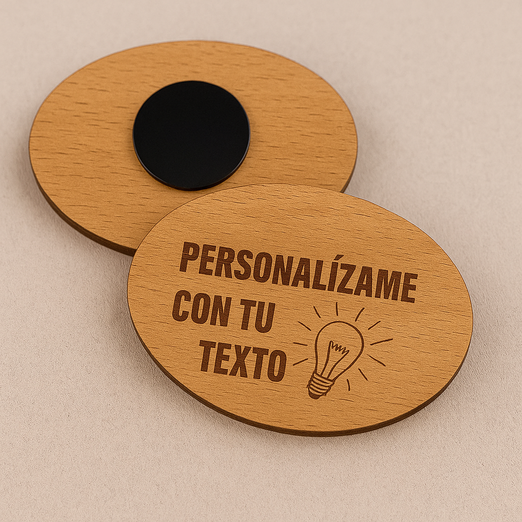 Fustik - Vente Aimants - Aimant en bois personnalisable2