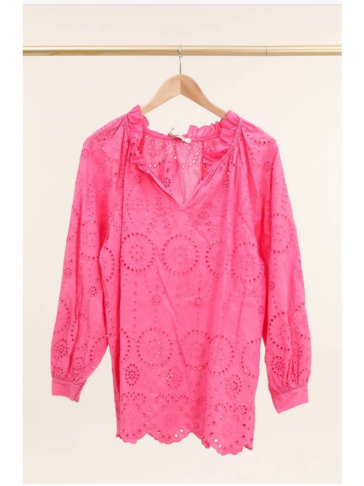 LÉA & LUC - Wholesale Blouse - Women's - 100% Cotton Blouse REF. 1216810