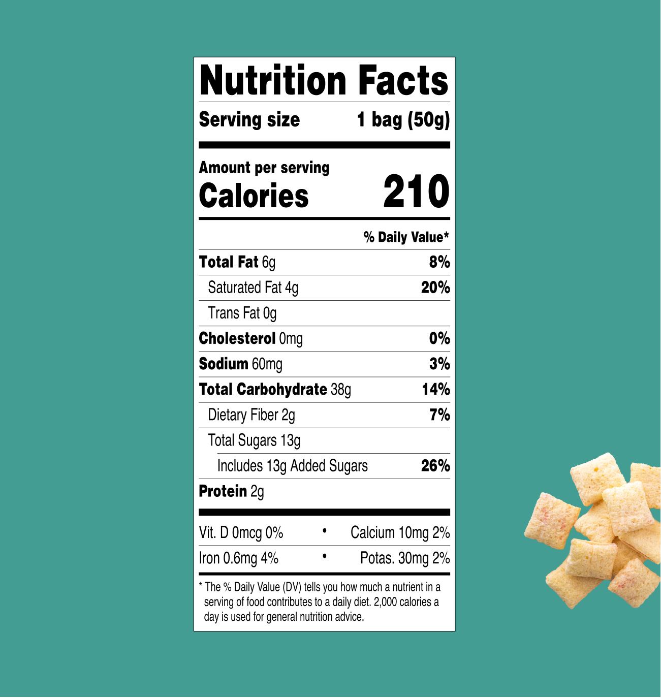 Chefona Foods – Engroshandel Snackbars – Glutenfri pillow-cereal snacks - jordbær5