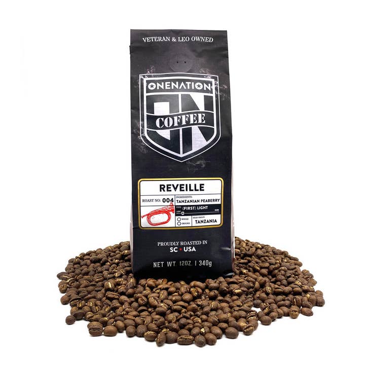 004: REVEILLE - 12oz Wholesale for wholesale by OneNation Coffee