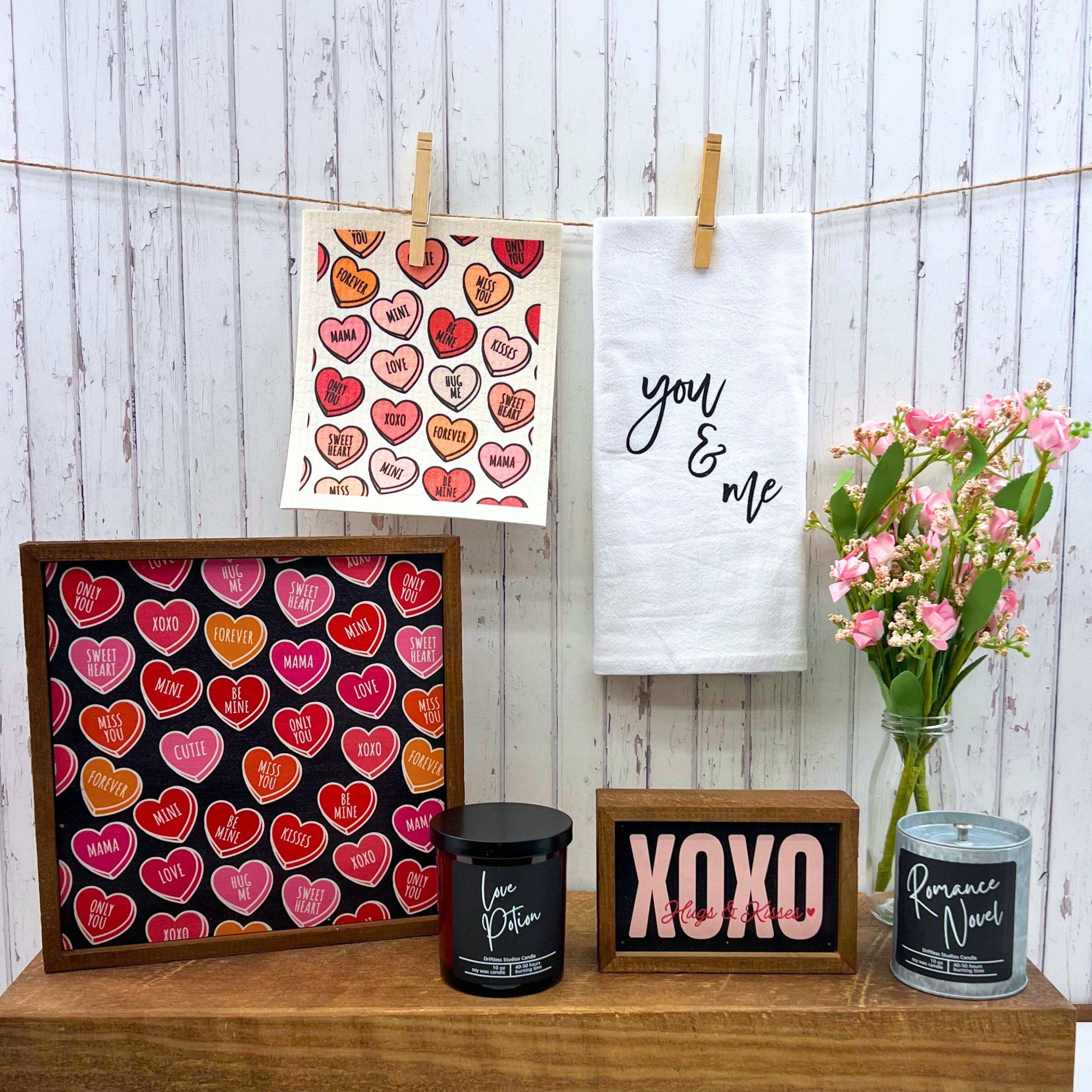 Driftless Studios - Wholesale Jar/Filled Candle - Love Potion Soy Wax Valentines Day Candle - 10 oz Candles1