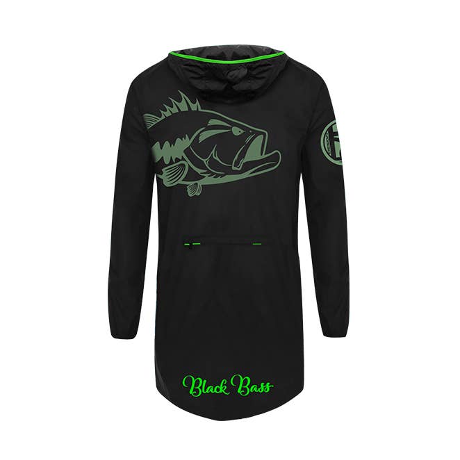 Raincoat Fishing Mania Black Bass per la vendita all'ingrosso da parte di Hotspot Design
