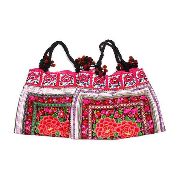 Handgefertigte Tragetasche im Boho-Stil - Thailand für den Großhandel von Lumily