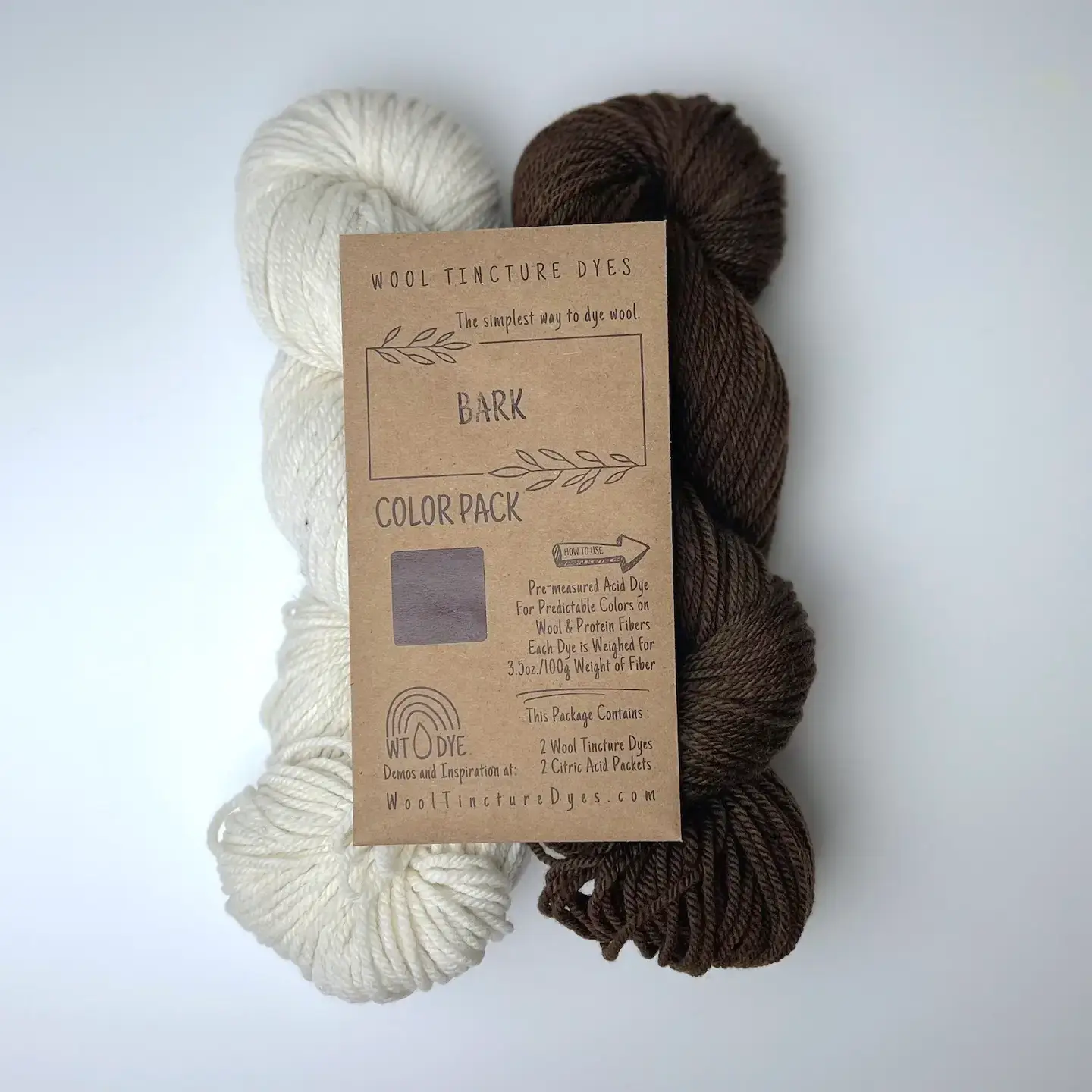 Wool Tincture Dyes - Wholesale Knitting/Crochet Supplies - Color Pack - Tea Bag Dye System21