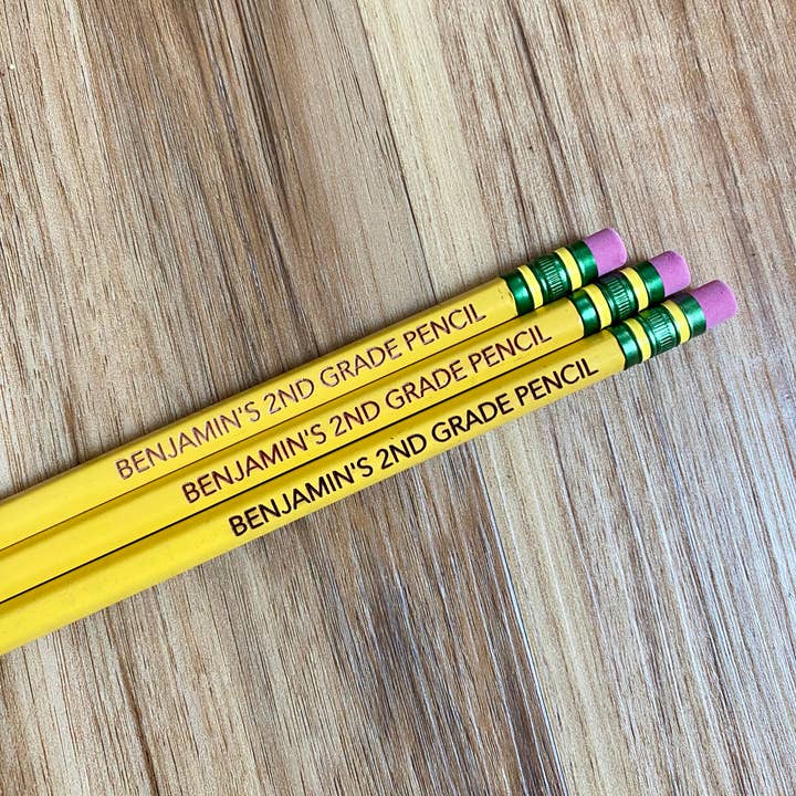 Munsell Made - Wholesale Pencil - Custom Engraved #2 Pencils