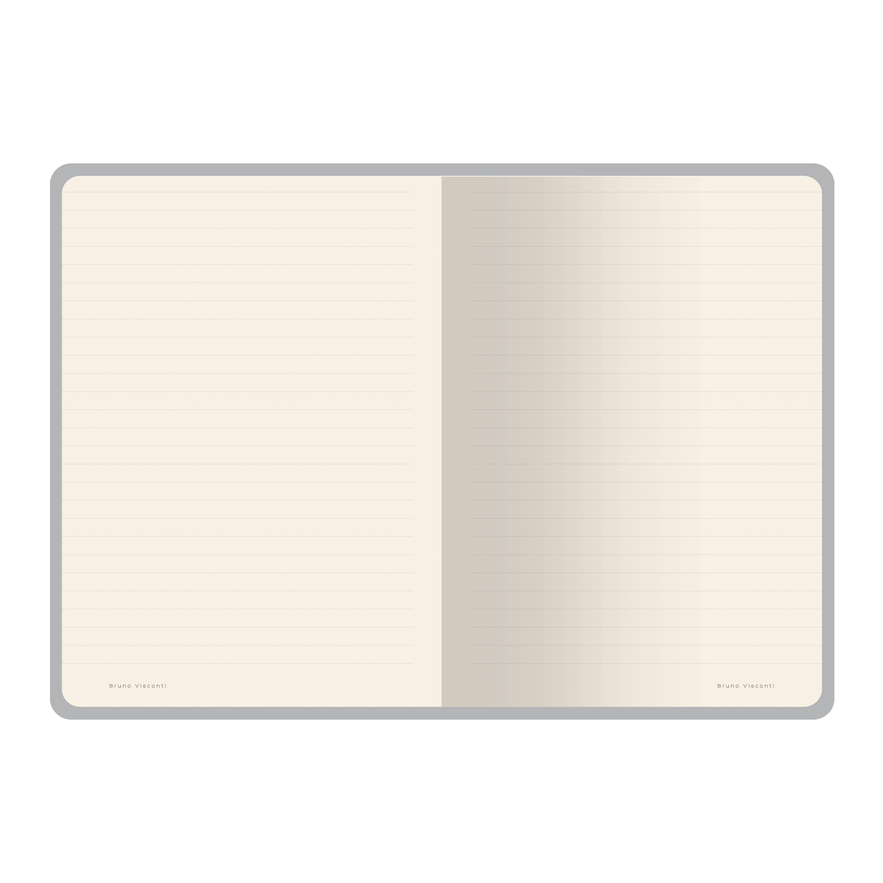 BV by Bruno Visconti - Wholesale Notebook - Vegan Leather A5 Notebook  Forest Green2