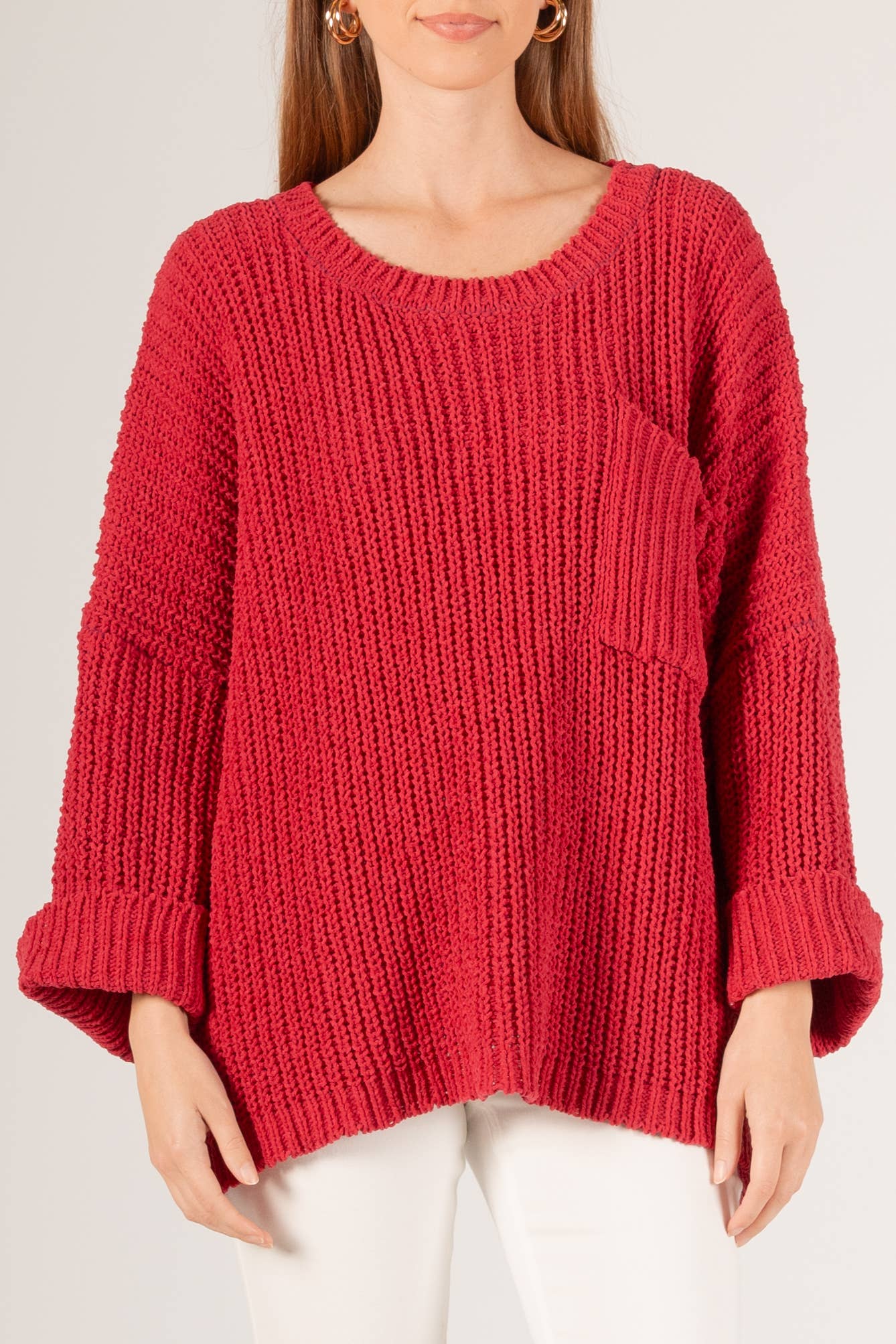 Before You Collection - Vente Pull tunique – femme - Pull oversize en chenille5