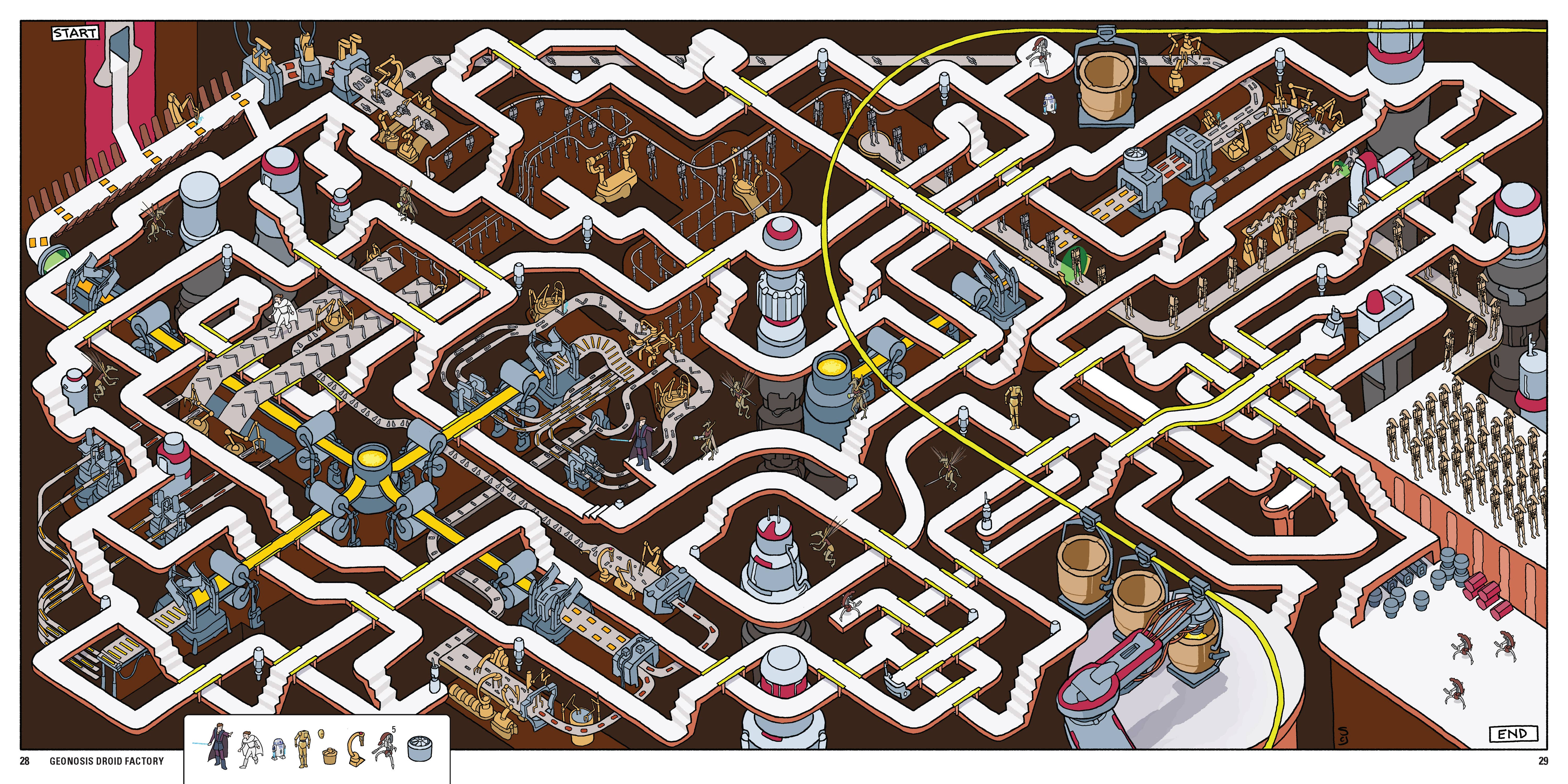 Chronicle Books - Wholesale Preschool Book (3-5) - Star Wars Mazes6