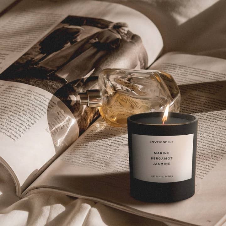 ENVIRONMENT - Wholesale Jar/Filled Candle - 8oz Inspired by The Ritz Carlton Hotel® Candle with Lid and9