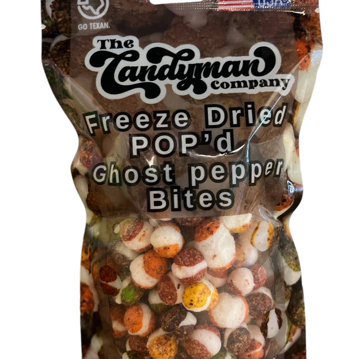 The Candyman Company – wholesale Boiled sweets – Freeze Dried Ghost Pepper Bites