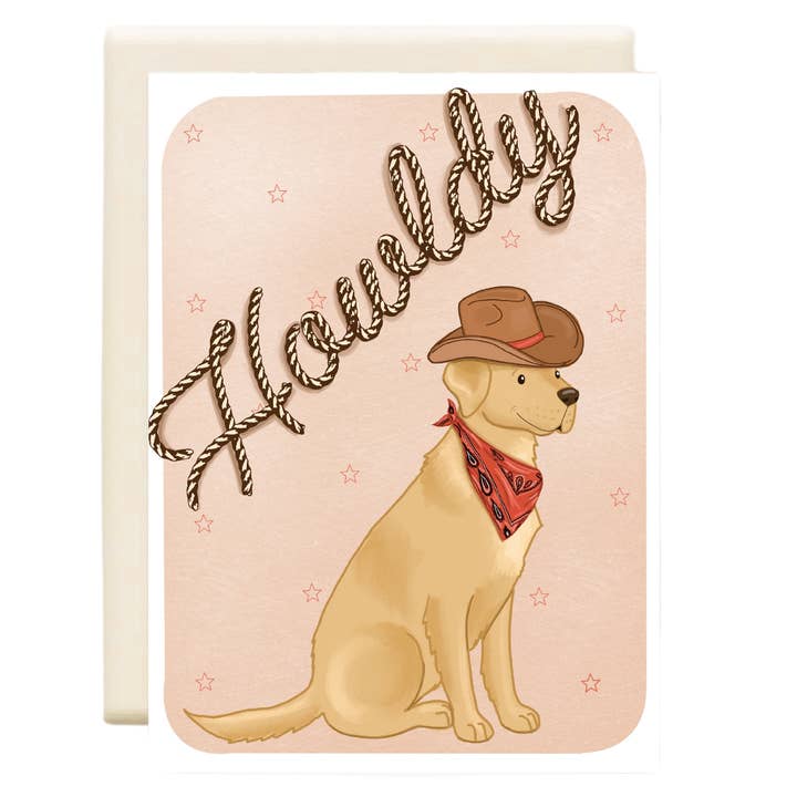 Howldy| Everyday Greeting Card for wholesale by Inkwell Cards