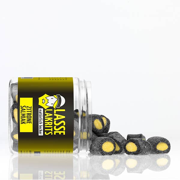 LASSE LAKRITS - natürlich lecker - Wholesale Licorice - Can of lemon salmiac3