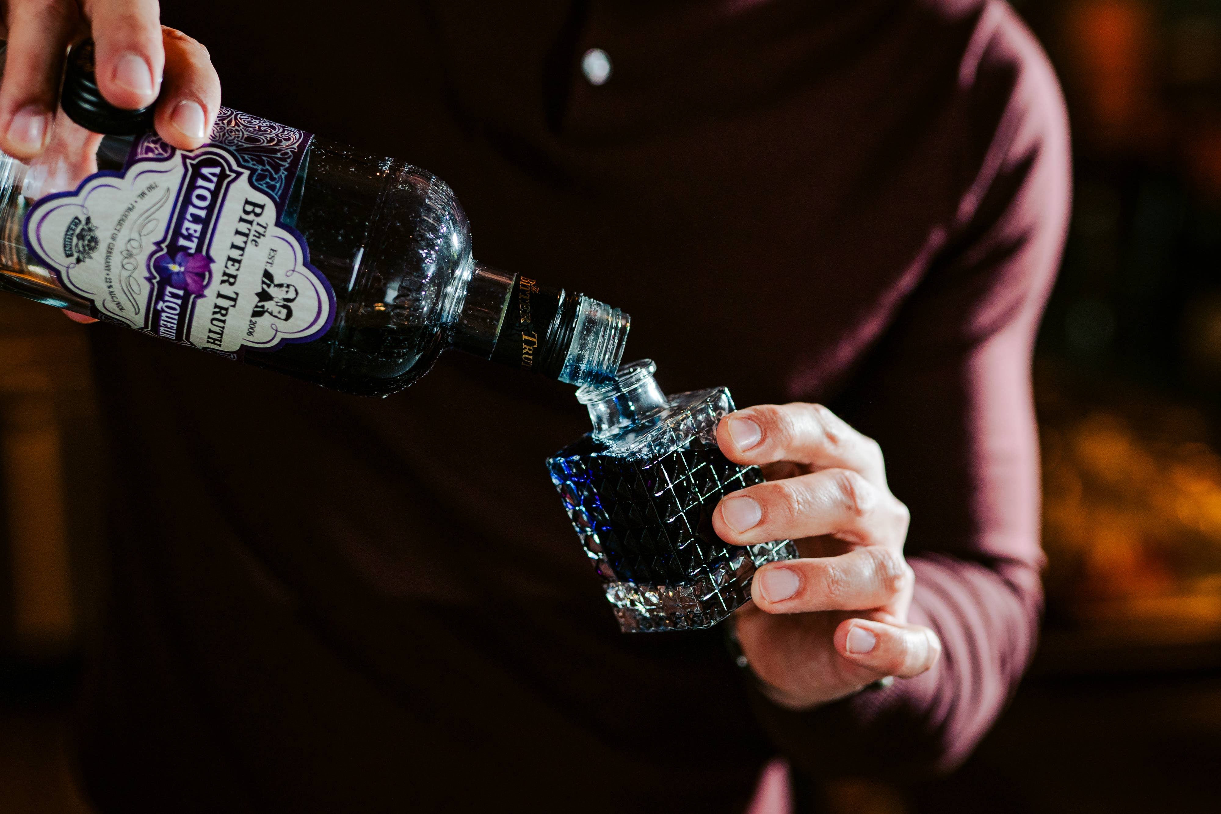 Hospitality Glass - Wholesale Bargereedschap - Diamant 3,75 oz. Bittersfles1