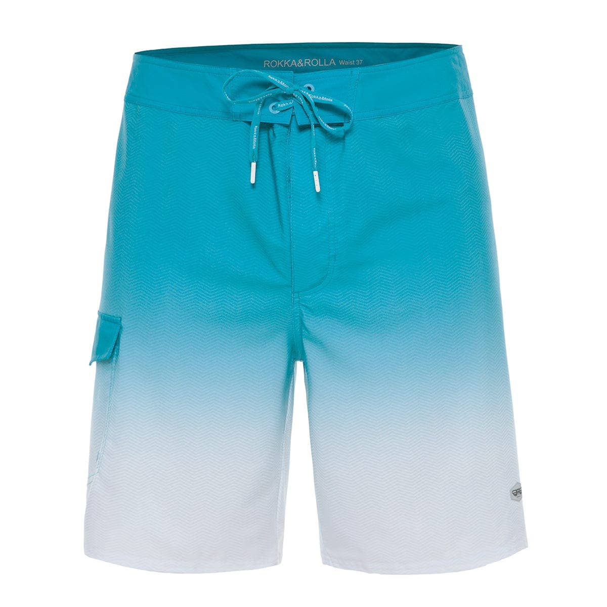 Rokka & Rolla - Wholesale Swim Shorts - Men's - Men's 9" 4-Way Stretch Board Swim Shorts Swimwear5