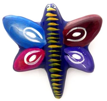 Costello International - Wholesale Wall Accent - Ceramic Art Magnet by Native American Artisan Magdalena Diaz6