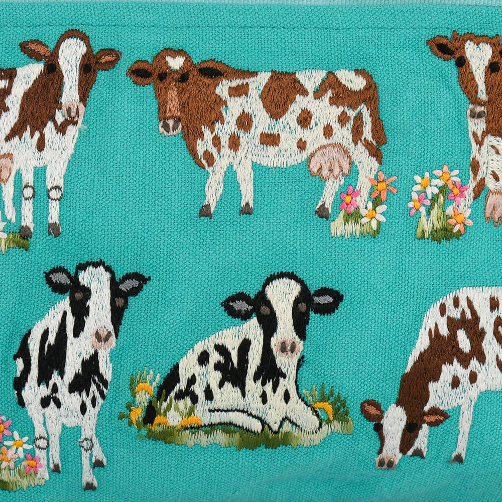 Karma Living - Vente Pochette – femme - 3ABPC23421_TLPK SET/3 POCHETTES MULTI-VACHES 6x82
