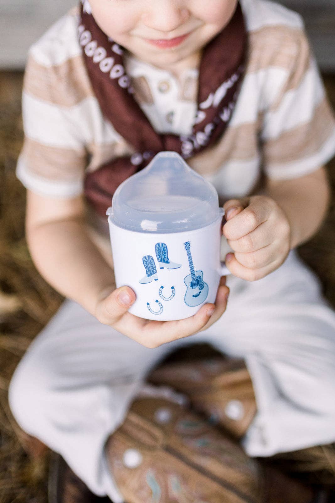 Helmsie - Wholesale Drinkglas/beker - Kinderen en baby - Cowboy Sippy Cup5